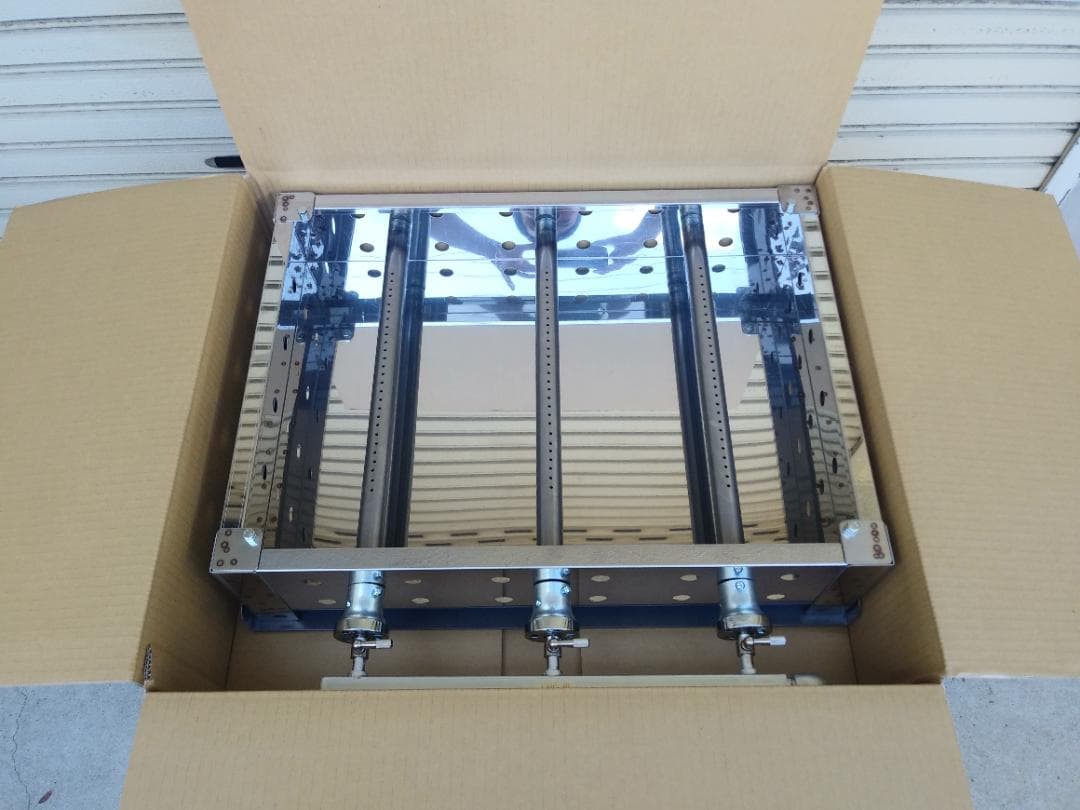 新品 鉄板焼き ガスグリラー お好み焼きそば 実演販売  ハンバーガー パティ