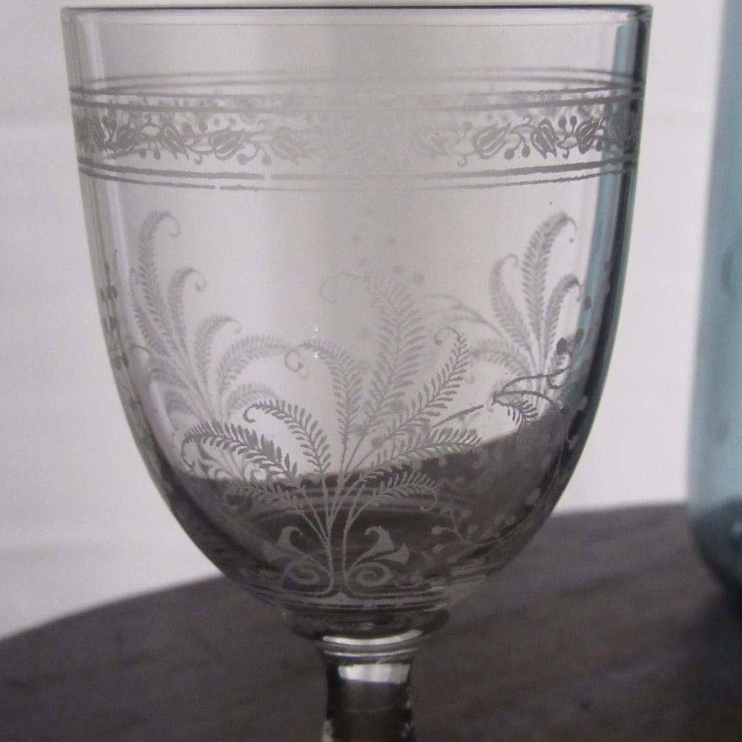 アンティークバカラ1916年「Fougeres」H12cm