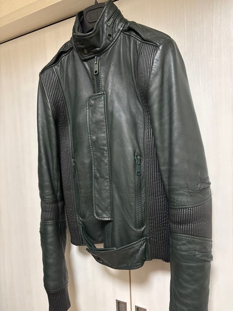 ショーサンプル05AWディオールオム Diorhomme レザージャケット