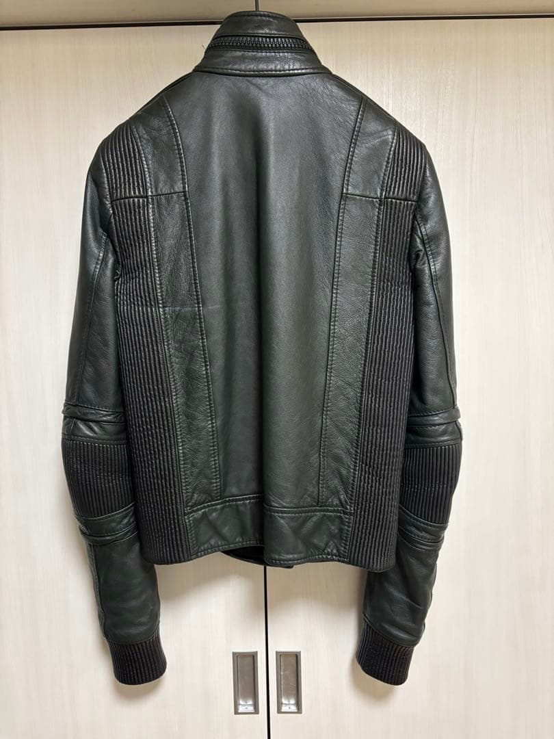 ショーサンプル05AWディオールオム Diorhomme レザージャケット