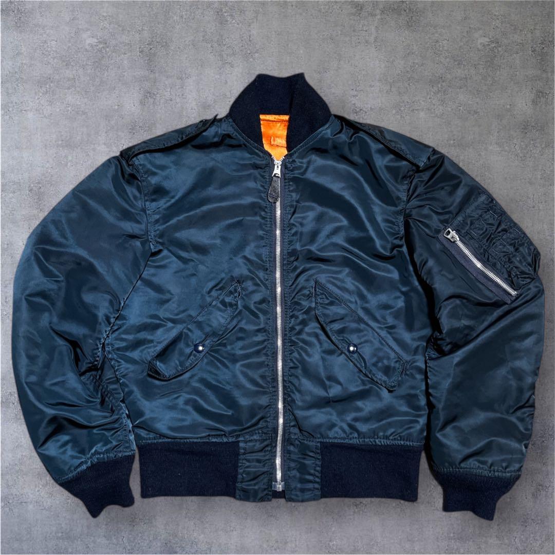 80's USA製 アルファ L-2B フライトジャケット XS l2b ma1