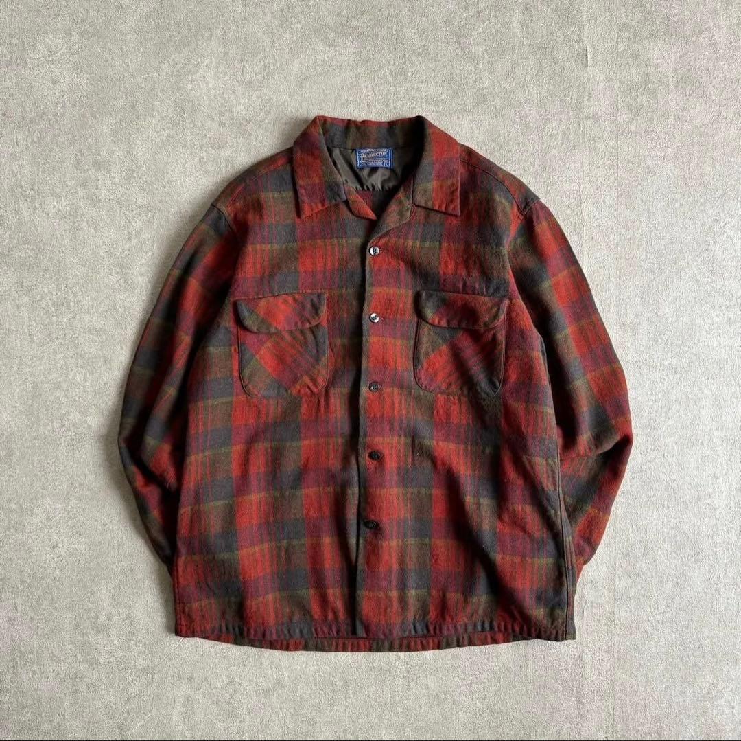 【好配色】60s Pendleton wool board shirt