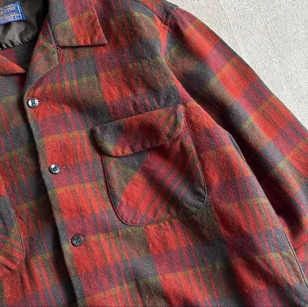 【好配色】60s Pendleton wool board shirt