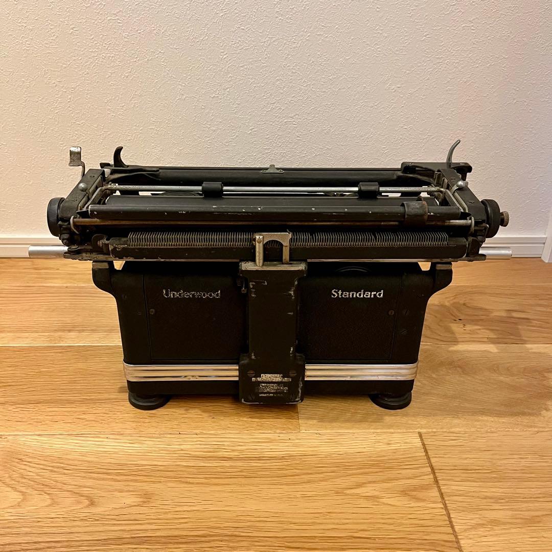 【アンティーク】UnderWood(アンダーウッド)タイプライター【実働】