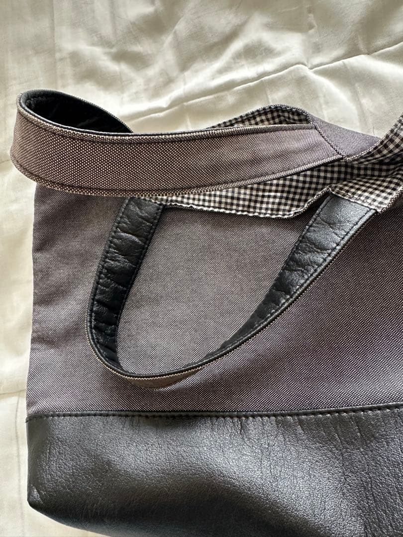 ファミリア 70周年 限定 ミニ デニム トート バッグ ブラック