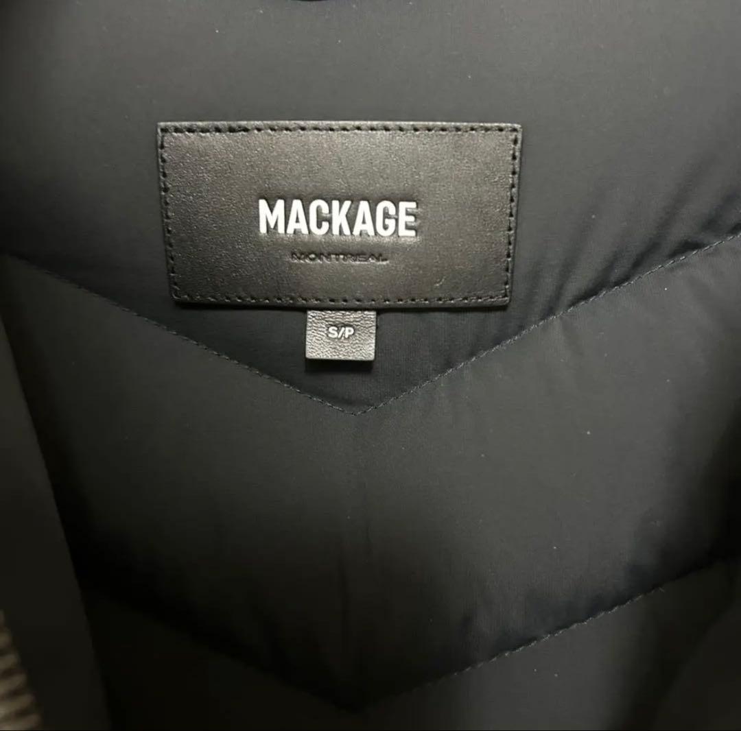 Mackage マッカージュ PATSY-BX 黒 ダウン 　即日発送　Sサイズ