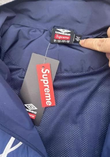 断捨離 Supreme Reflective Piping Pullover S