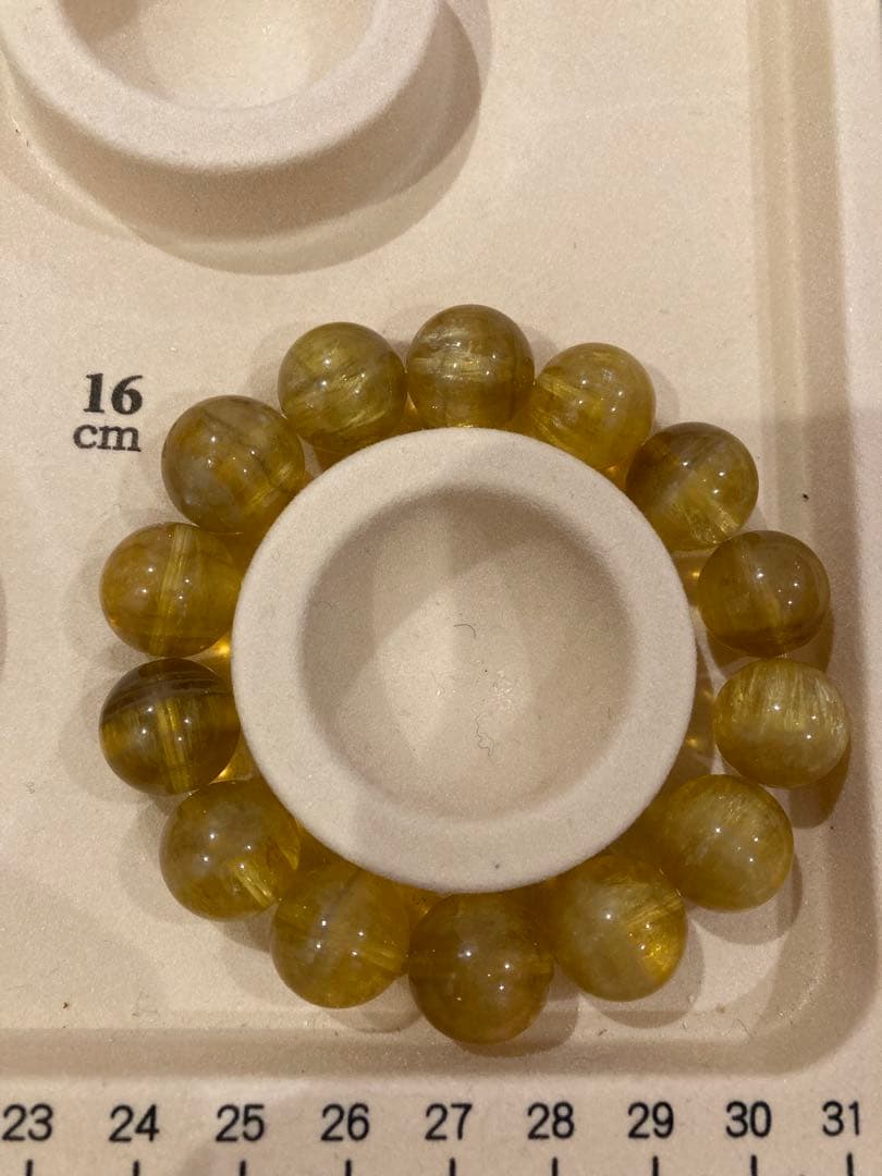 最高発色！光にかざすとキラキラ輝く！高品質ハニーフローライト14ミリ内径16.5