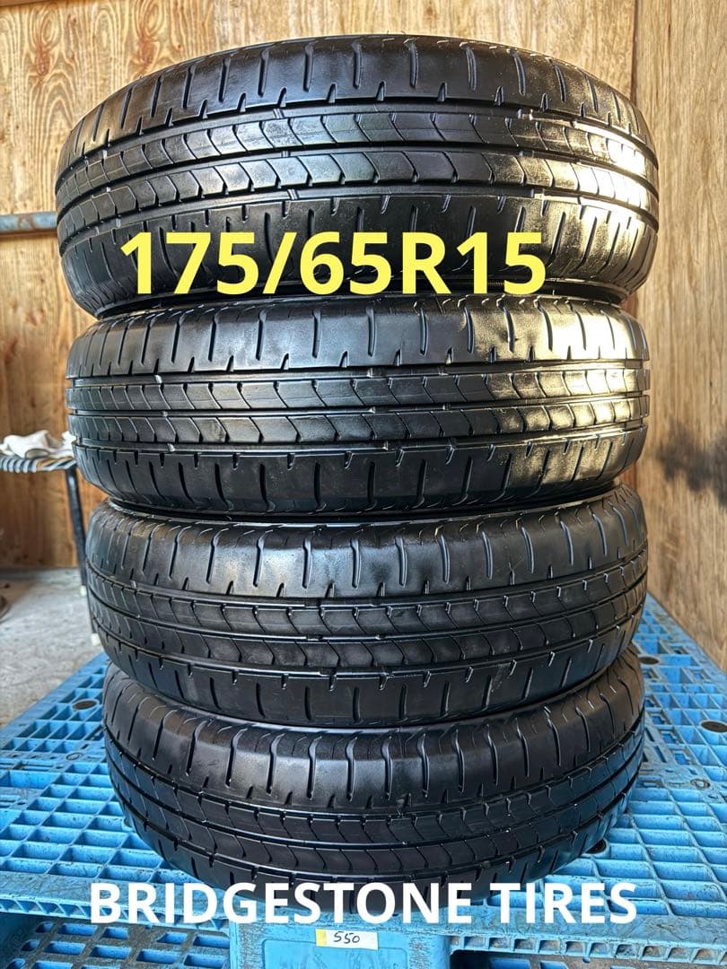 タイヤ・ホイール (550)175/65R15 BRIDGESTONE NEWNO