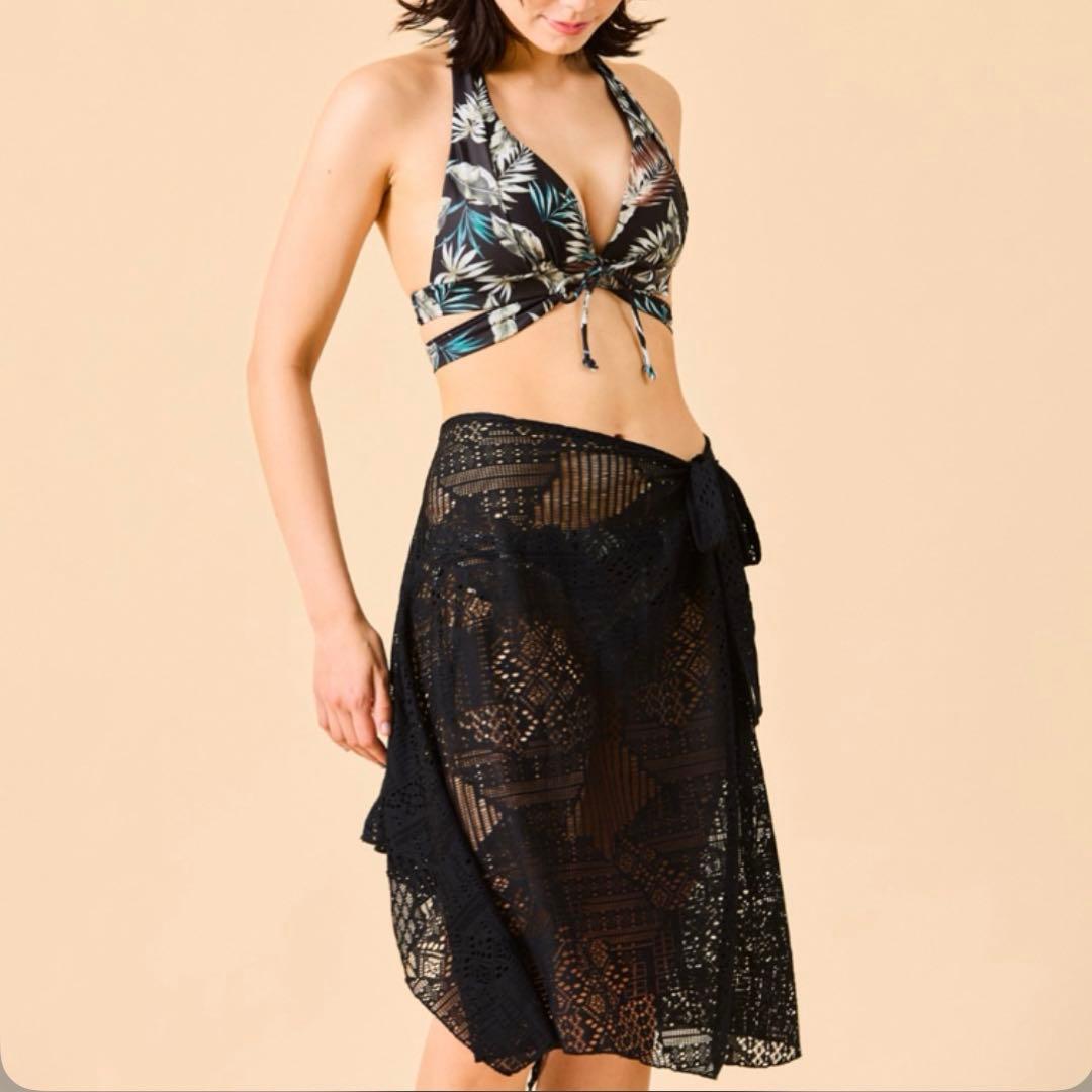 【ガビ様】水着　San-ai Resort 2way パレオ　ワンピース