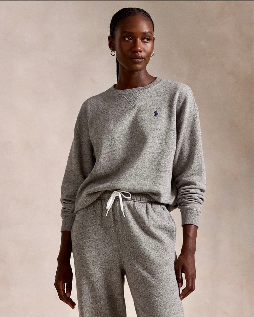 ポロラルフローレン　フリース クルーネック プルオーバー　上下セットアップ