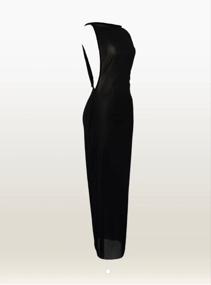 【試着のみタグ付き】sisandi SERENADE DRESS ブラック1T