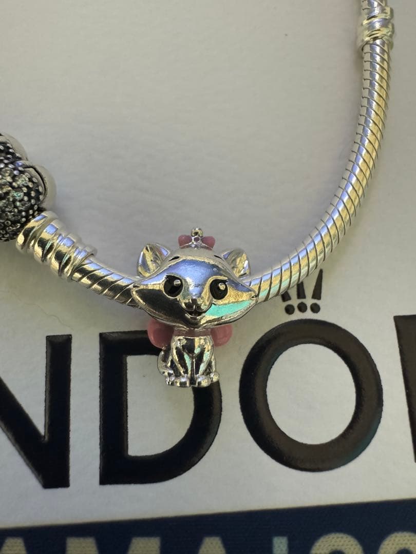 Pandora ブレスレット　チャーム付き