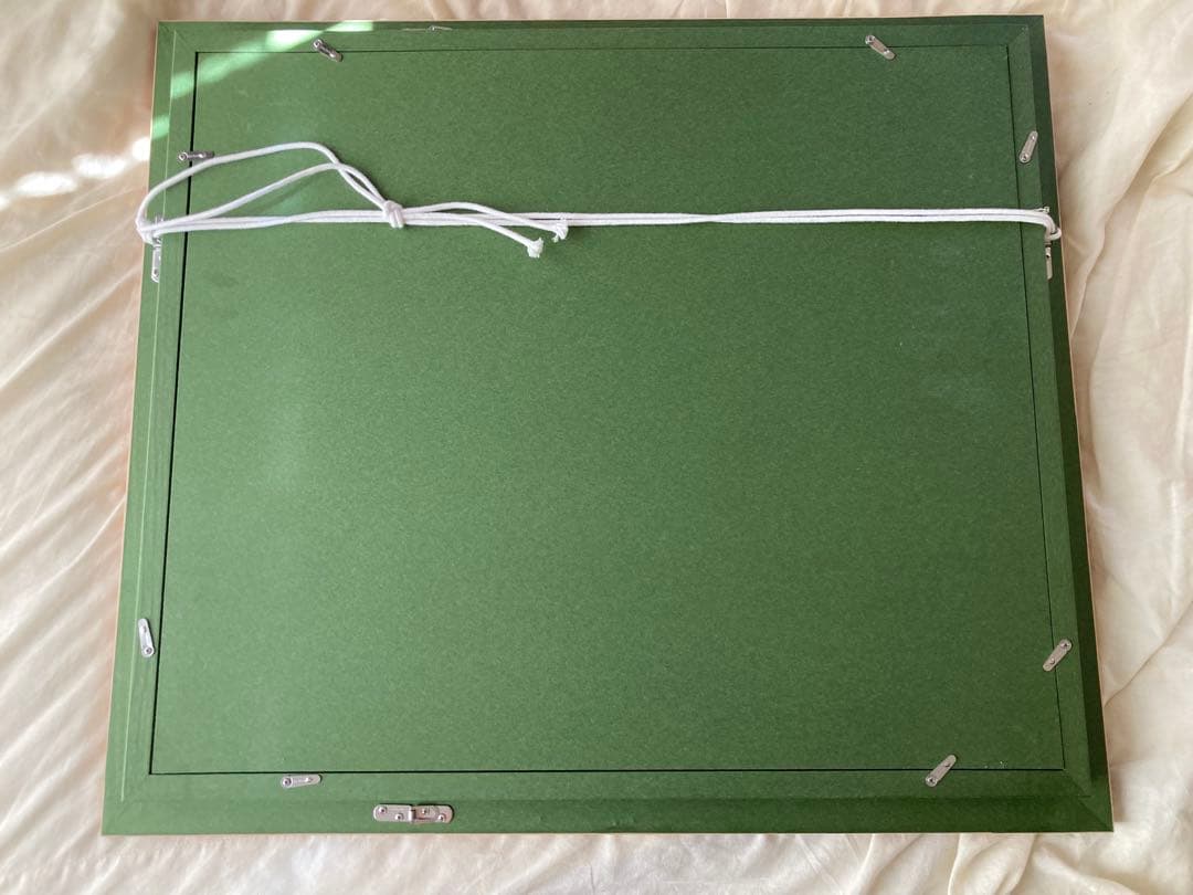 貼り絵　農家の風景 Ｆ8