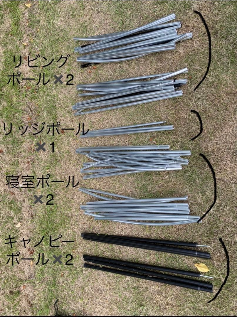 コールマンタフスクリーン2ルームハウスMDX ＋ グランドシート付き