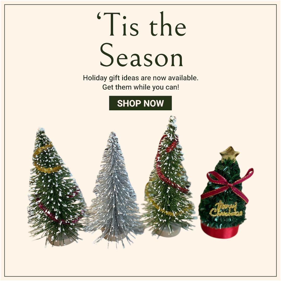 匿名発送 ☆rara トイプードル 機関車 クリスマス サンタ 置物 ツリー