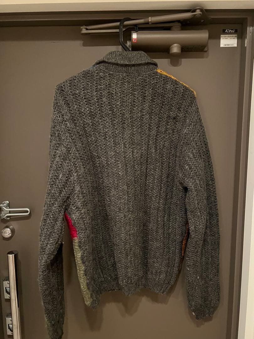 (ジュン様)1950'S puritan パッチワークニットカーディガン