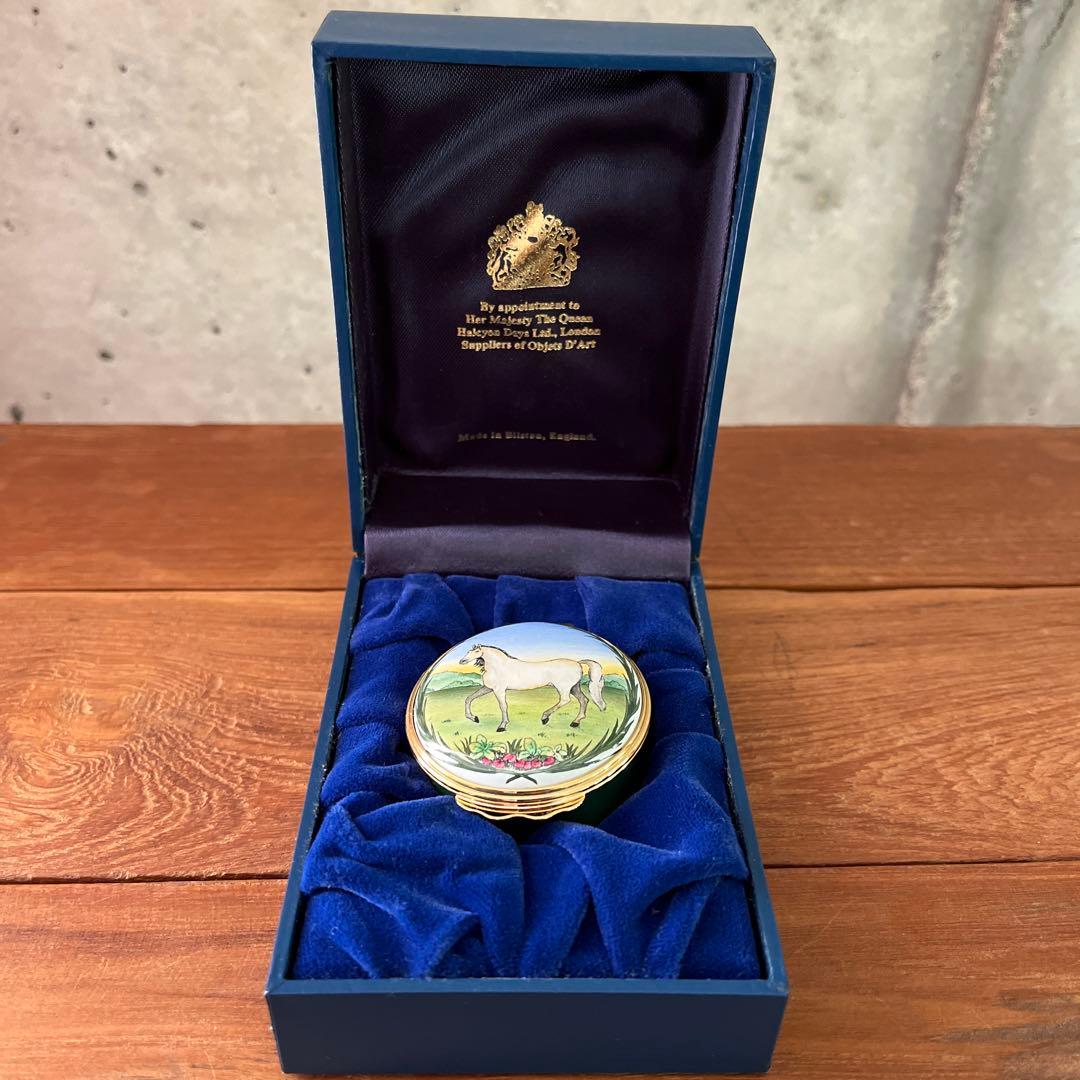 ☆HALCYON DAYS☆ハルシオンデイズ☆小物入れ☆馬☆【送料込み】