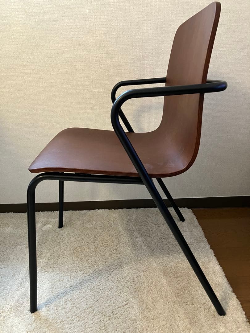 noce チェア DC1877 ダークブラウン/ブラック
