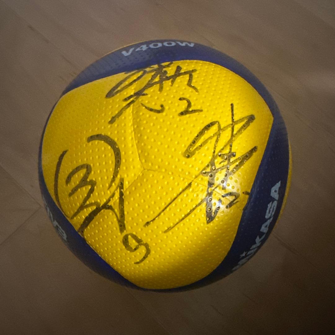 パナソニック パンサーズ 直筆サインボール