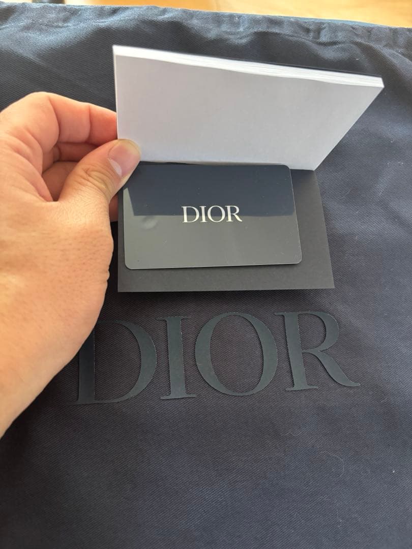 DIOR メンズ　サドル フラップ付き メッセンジャー バッグ　スモール