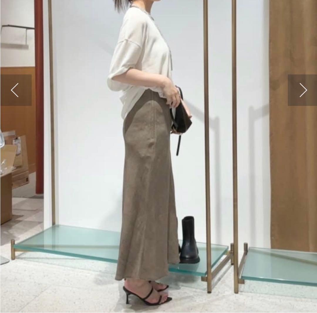 【24時間限定価格】Whim Gazette ツイル顔料染めスカート 36サイズ