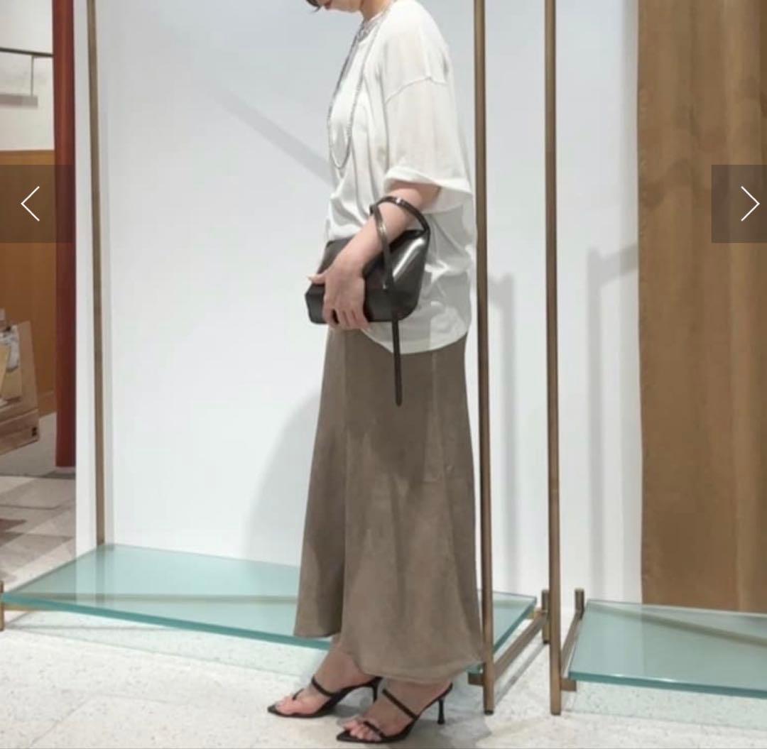 【24時間限定価格】Whim Gazette ツイル顔料染めスカート 36サイズ