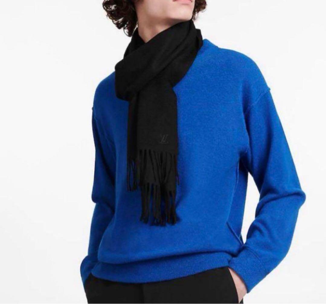 美品✨LV高級カシミヤマフラー❗️ヴィトンマフラー　カシミヤ　ヴィトン　マフラー