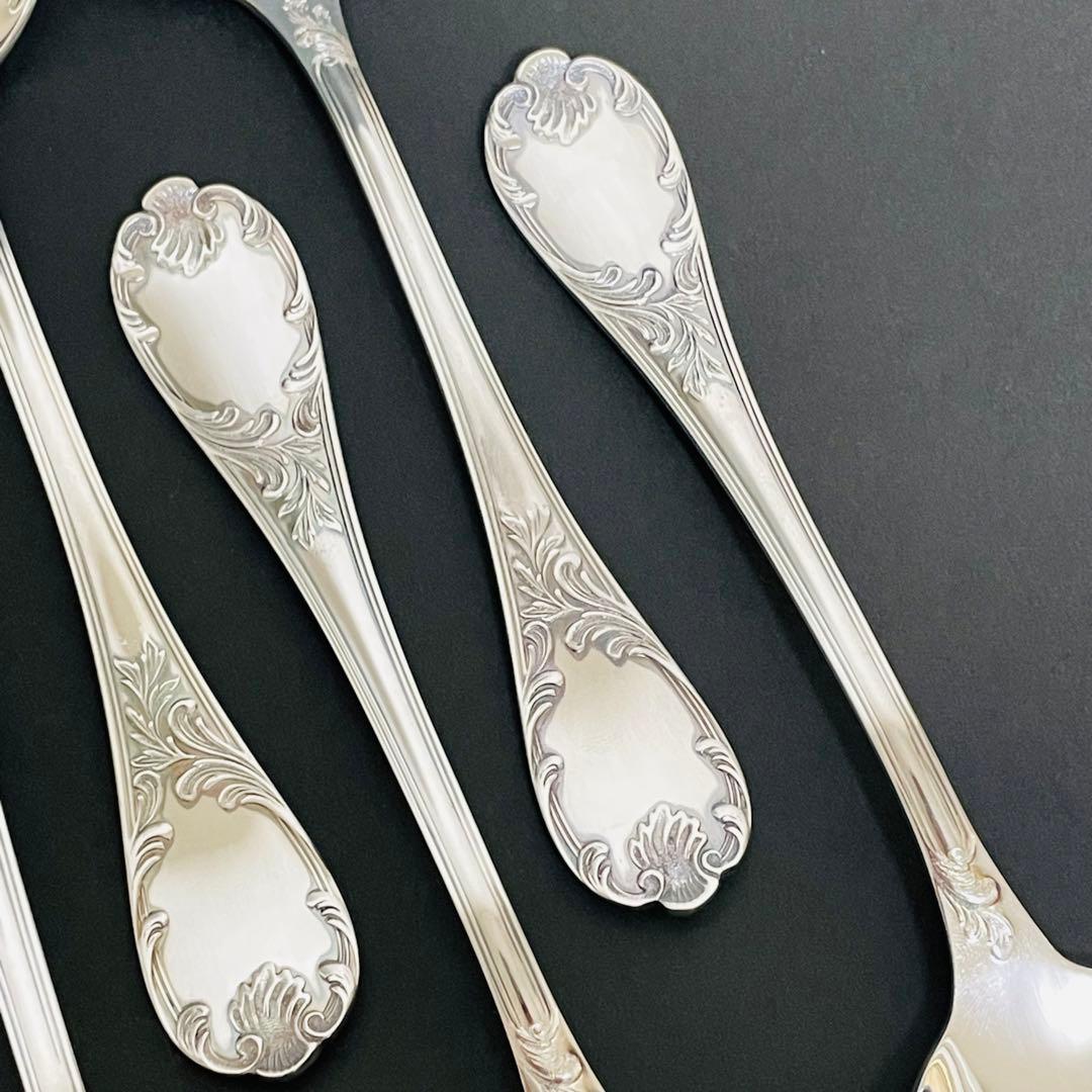 Christofle クリストフルシルバー マルリー スープ スプーン 6本