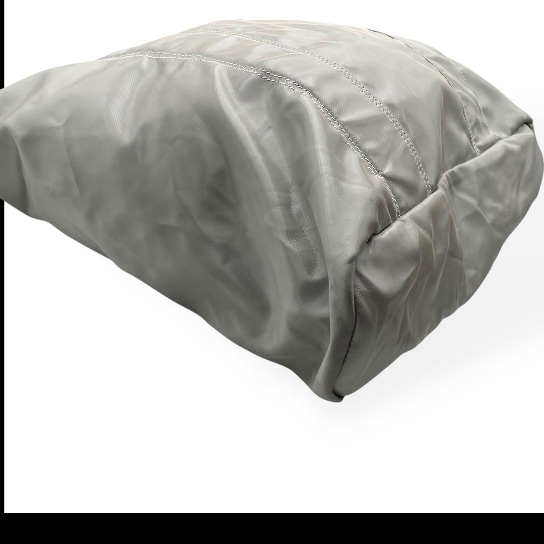 美品　Y-3　ワイスリー　UT TOTE　トートバッグ　特大サイズ　ライトグレー