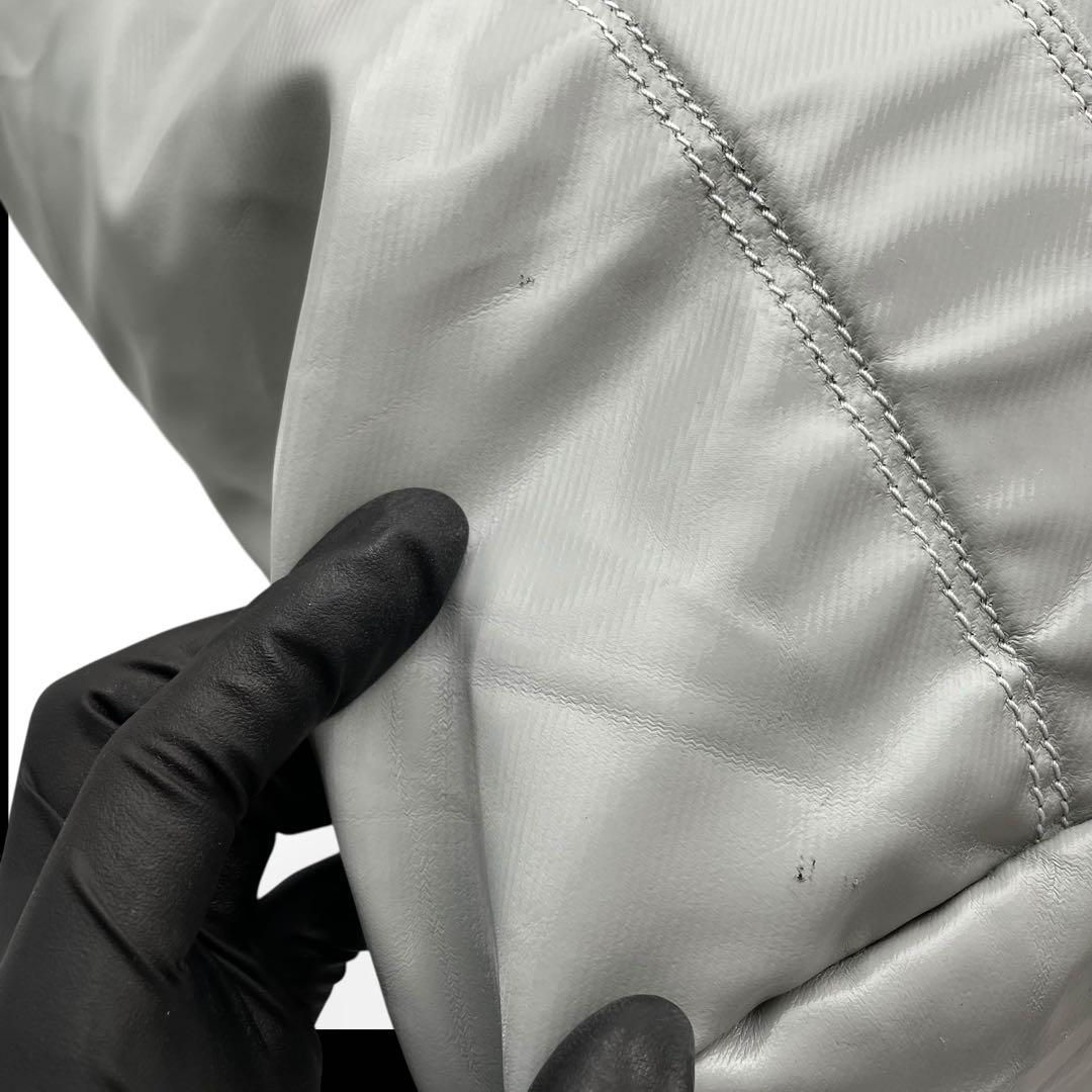 美品　Y-3　ワイスリー　UT TOTE　トートバッグ　特大サイズ　ライトグレー