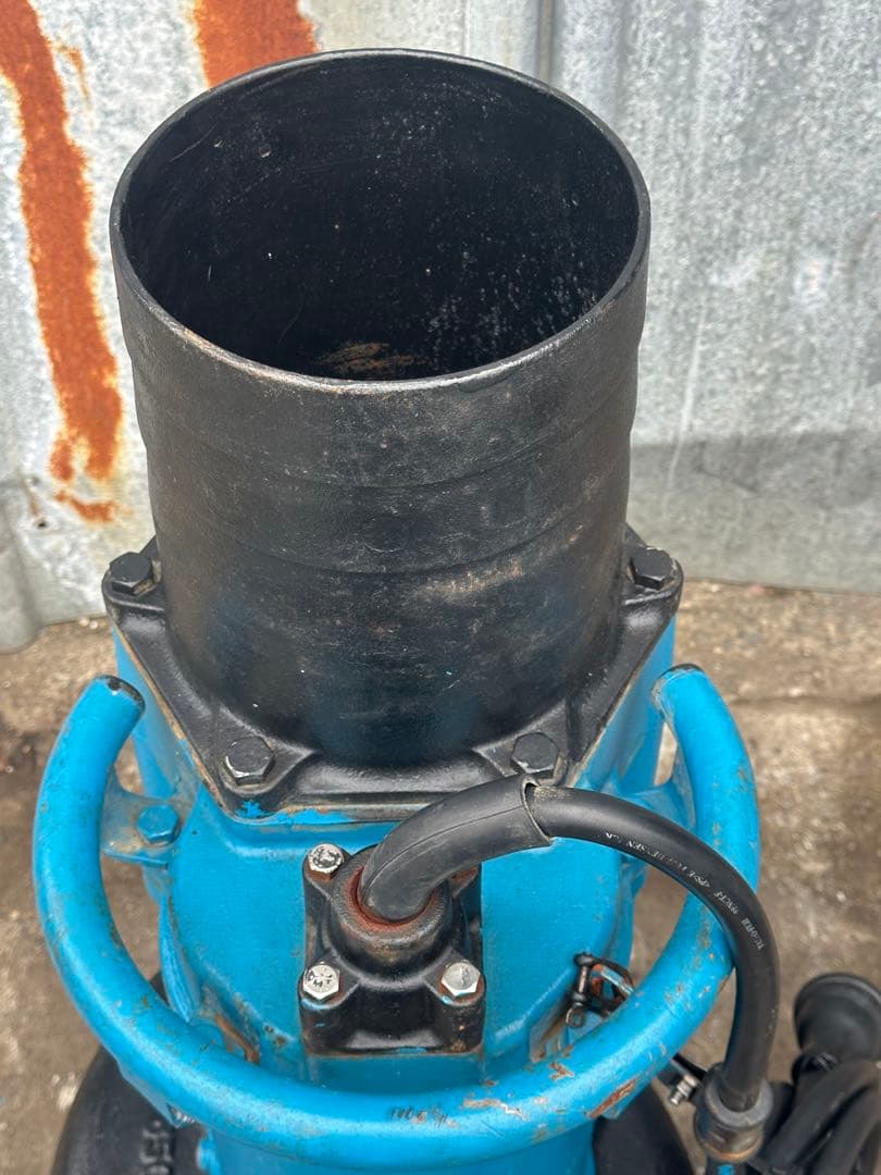 大3.ツルミ排水用水中ポンプKRS-85.5 三相200V 50Hz 5.5kW