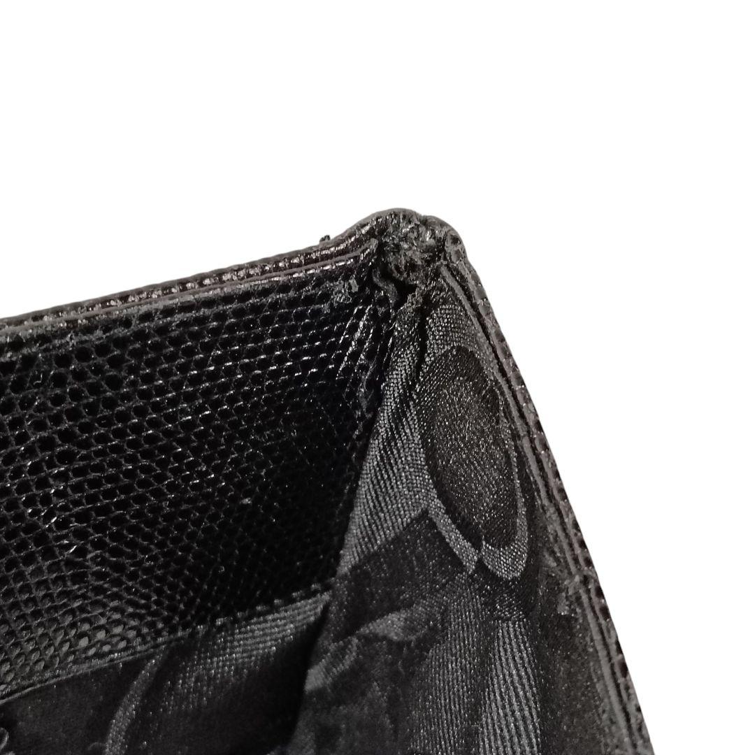 正規品 フェラガモ トートバッグ ヴァラ リザード生地 黒 ブラック A4収納