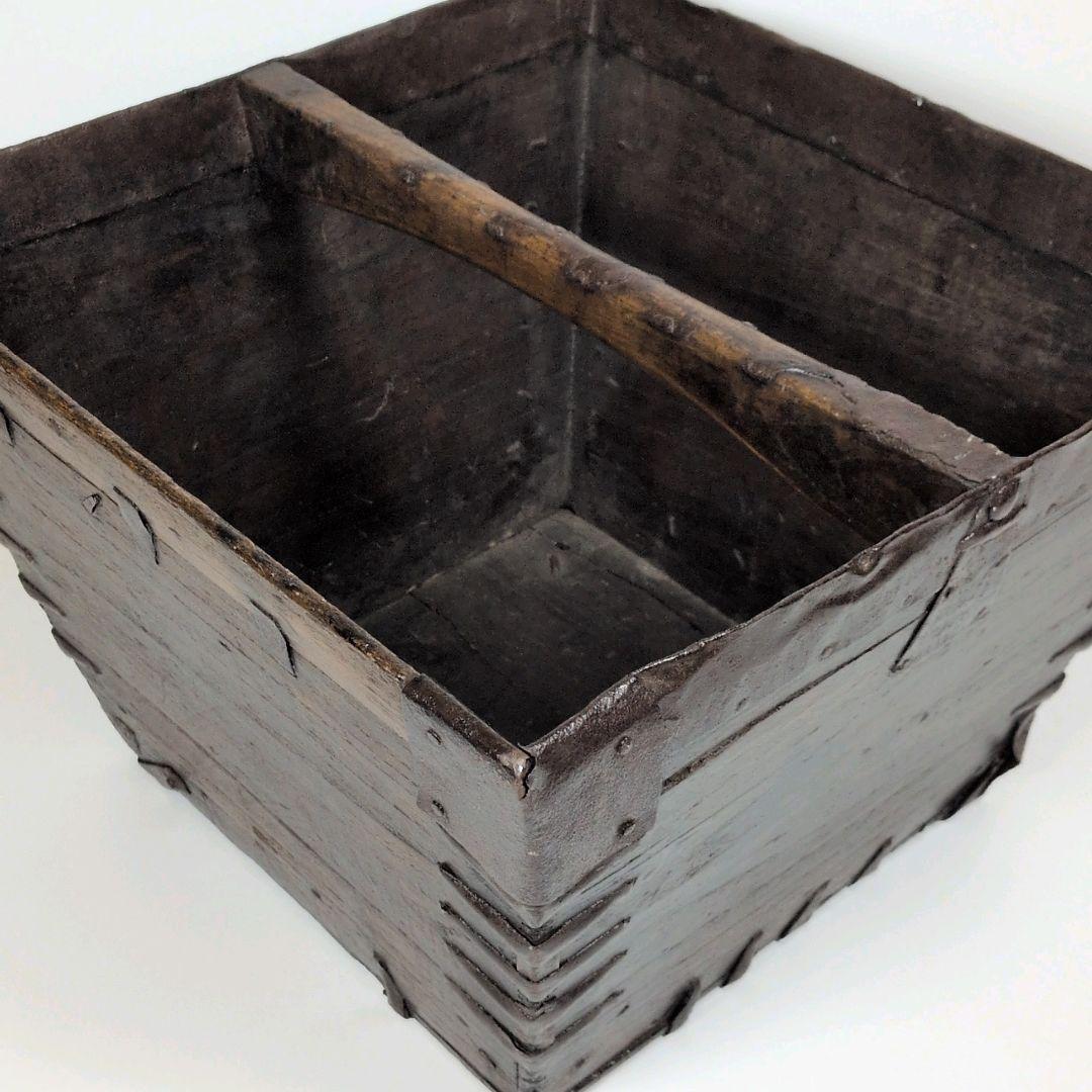 【希少】李朝時代 木桶 蟻組み 木工 古民藝 アンティーク