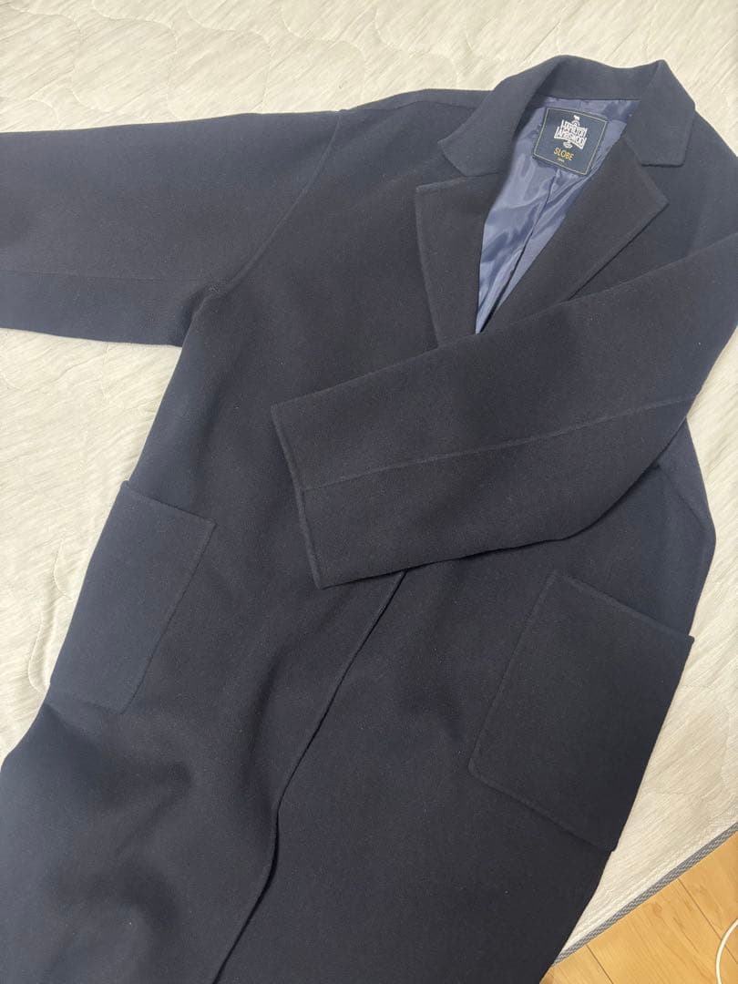 miyu様　HAMILTONダブルフェイスロングチェスターコート