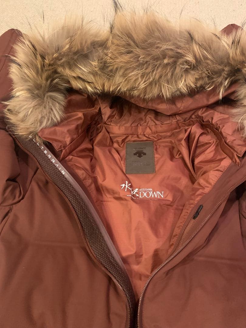 Descents x 水沢ダウン ダウンジャケット ファー付き