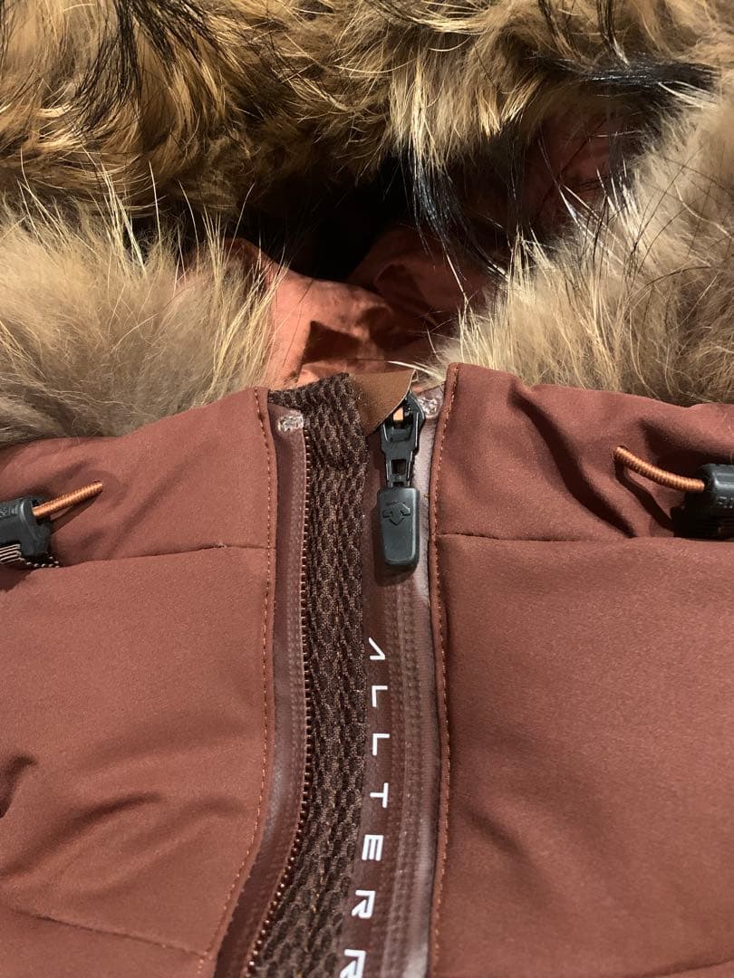 Descents x 水沢ダウン ダウンジャケット ファー付き