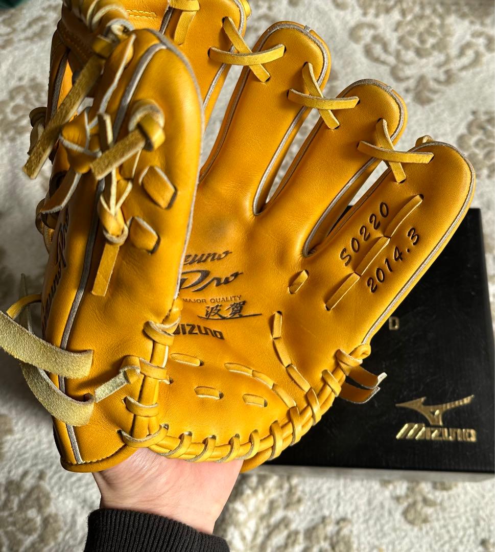 硬式 ミズノプロ 波賀 グローブ