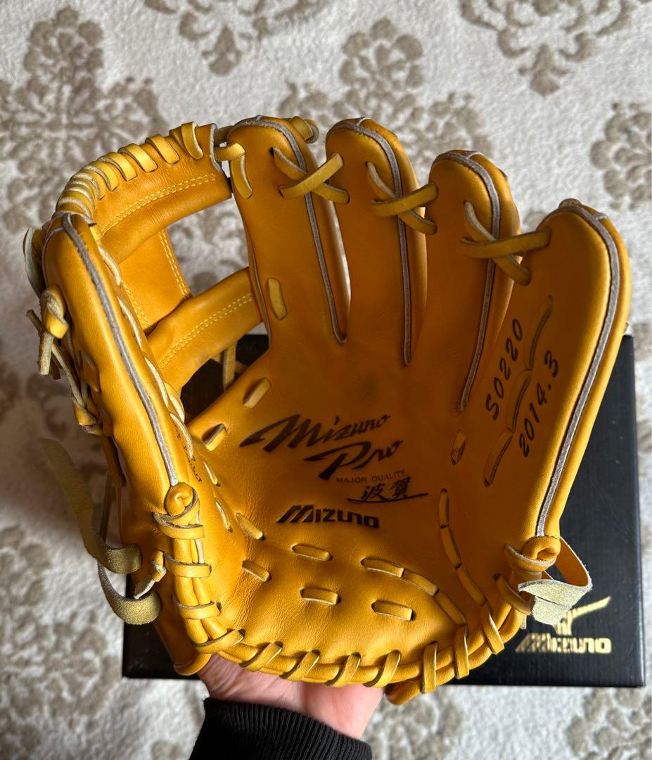 硬式 ミズノプロ 波賀 グローブ