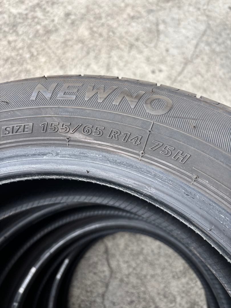 ブリヂストン　155/65R14 サマータイヤ　4本セット