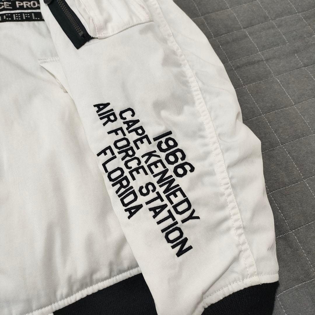 AVIREX　フライトジャケット　GT-10　SPACE WALK　ホワイト　L