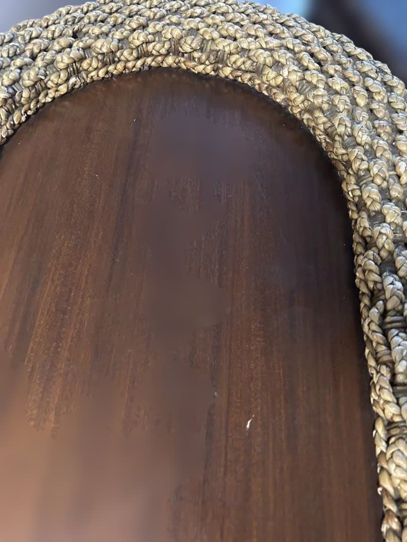 アジアン家具　ウオーターヒヤシンス ローテーブル W110 D61 H44.5