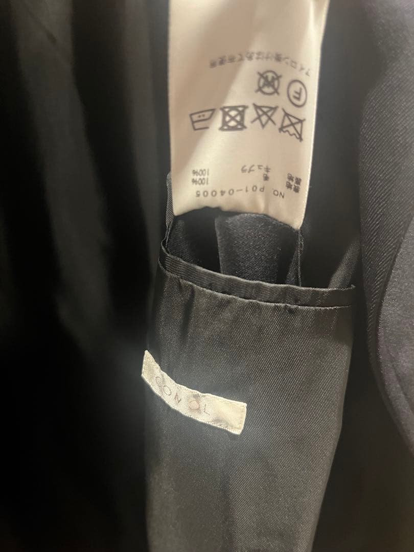 ジャケット・アウター Comoli WOOLGABARDINE DOUBLE BREASTEDCOAT