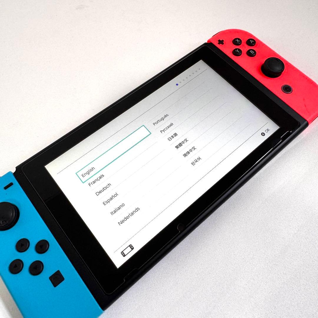 【おまけ多数】Nintendo Switch 本体 ネオンブルー ネオンレッド