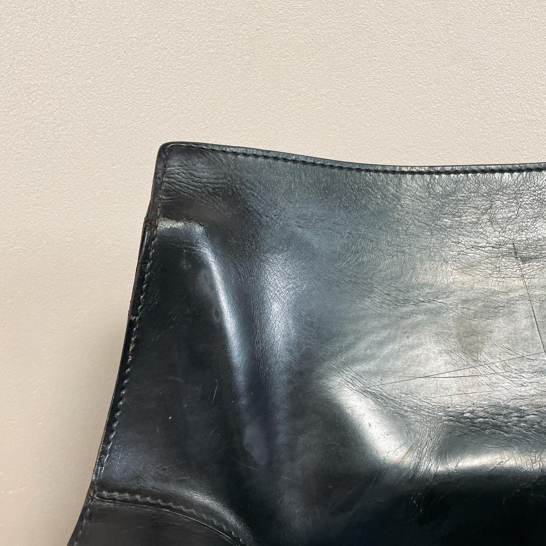 希少　名作　Cassina　カッシーナ 413 CAB　ブラック