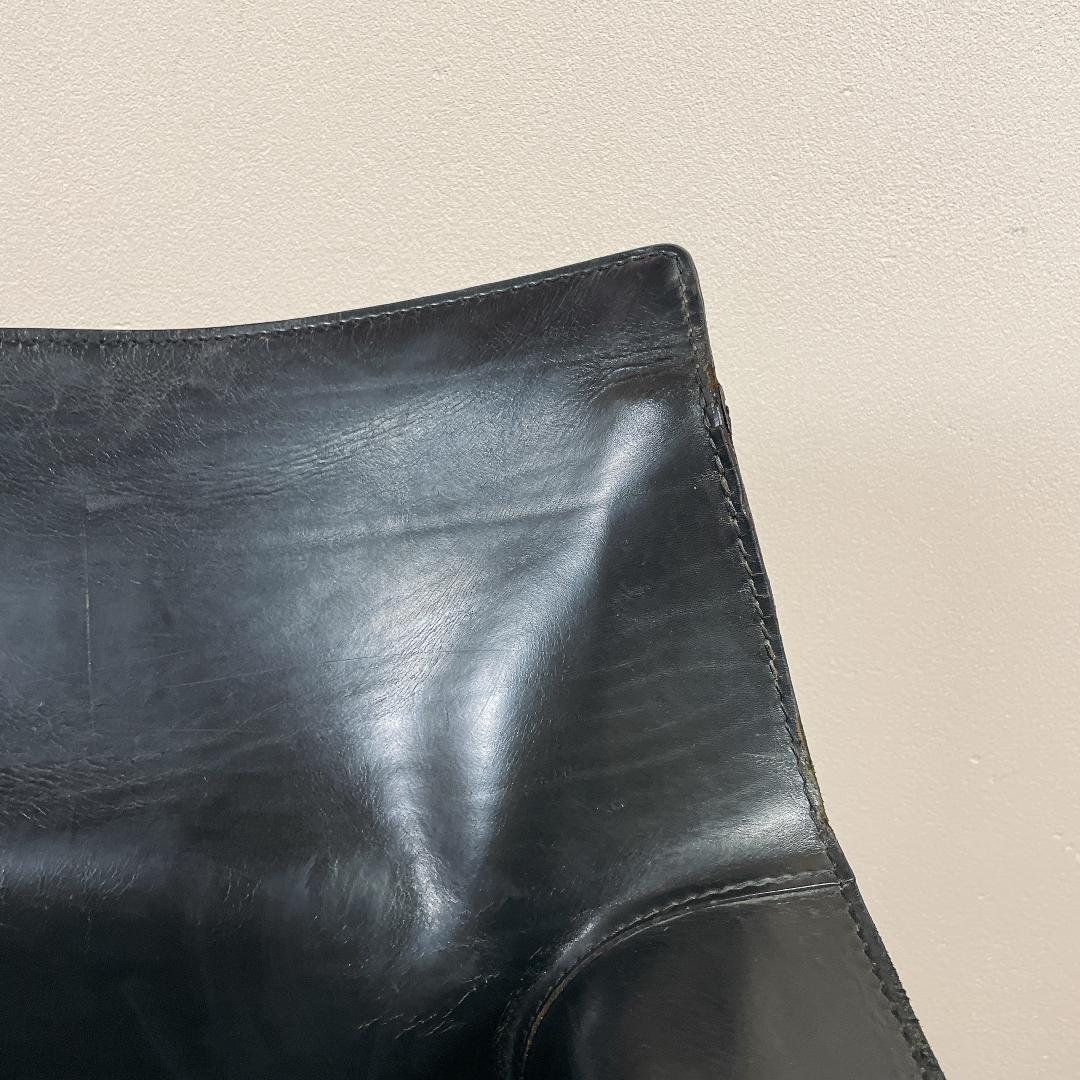 希少　名作　Cassina　カッシーナ 413 CAB　ブラック