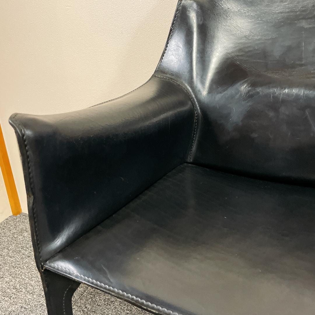 希少　名作　Cassina　カッシーナ 413 CAB　ブラック