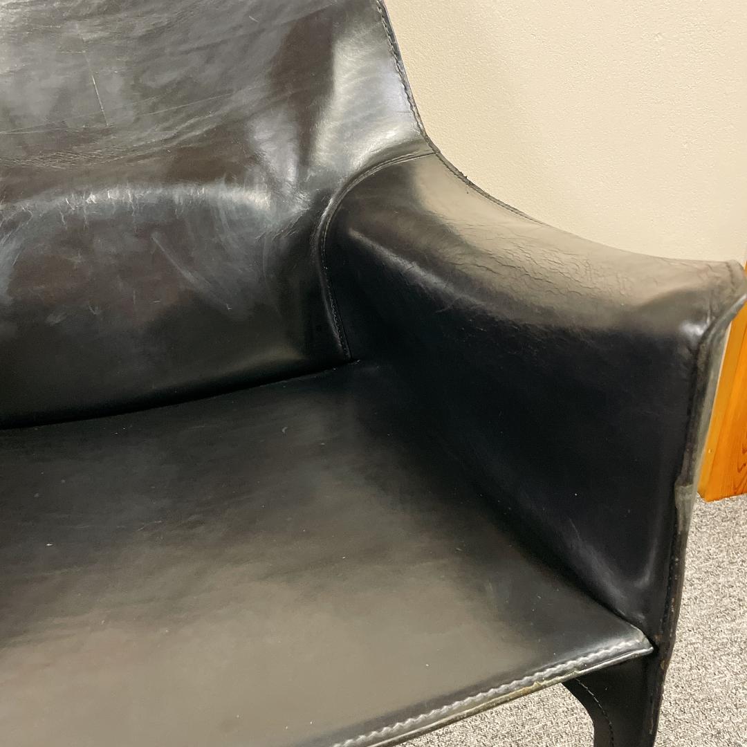 希少　名作　Cassina　カッシーナ 413 CAB　ブラック