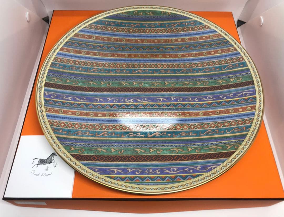 未使用 HERMES エルメス プレート シュヴァルドリアン 32cm