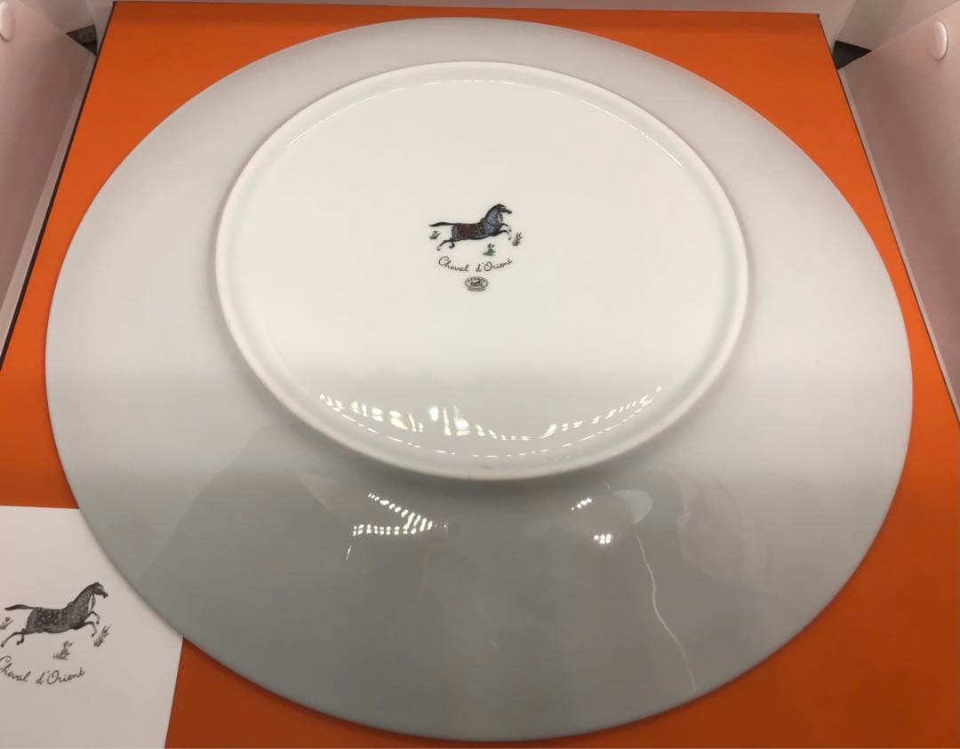 未使用 HERMES エルメス プレート シュヴァルドリアン 32cm